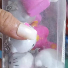 Llaveros de la hello kitti