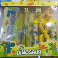 Set de utilez de dinosaurio