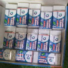 Borrador de goma clasico