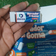 Borrador de goma grande