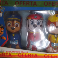 set de shampoo 3 en 1